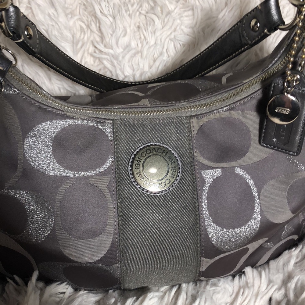Coach Signature Purse - Picture 3 of 10